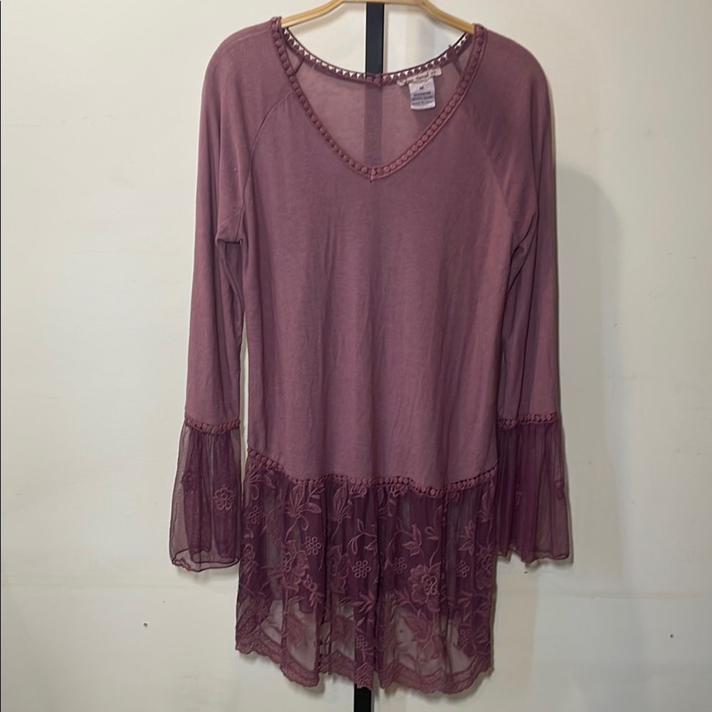 Indigo Thread Co. Long Sleeve Boho Tunic